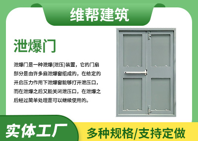 石家莊鋼制泄爆門(mén)